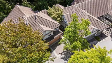 Aerial View of 36 2351 Parkway Boulevard, Coquitlam, BC