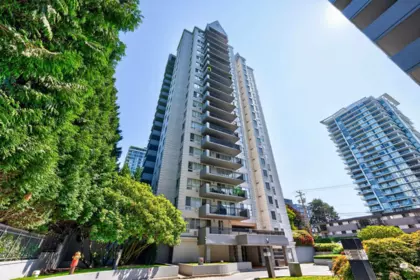 Exterior Rear Photo of 204 555 Austin Avenue, Coquitlam, BC