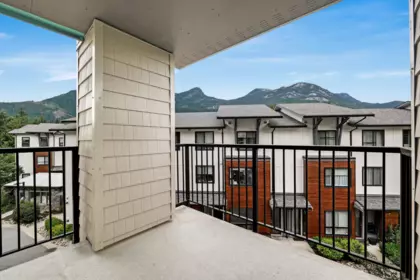 Outdoor Patio Photo of 305 1212 Main Street, Squamish, BC