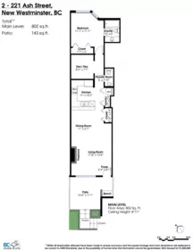 Outdoor Patio Photo of 2 221 Ash Street, New Westminster, BC