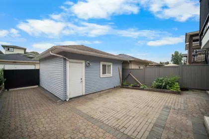 Backyard Photo of 216 Hume Street, New Westminster, BC