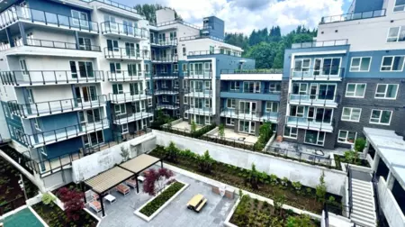 411 1100 Clarke Road, Port Moody, BC, Port Moody — Apartment/Condo for sale