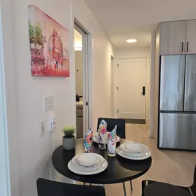 Kitchen Island Photo of 411 1100 Clarke Road, Port Moody, BC