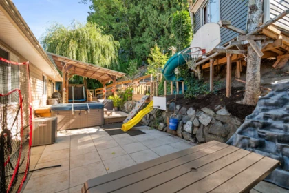 Aerial View of 5379 Skyview Crescent, Chilliwack, BC
