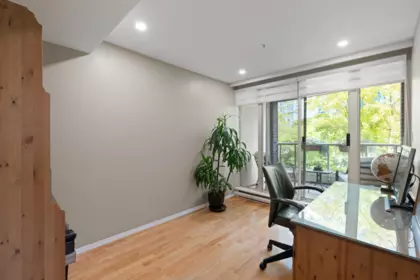 Basement Recreation Room Photo of 109 1111 Haro Street, Vancouver, BC