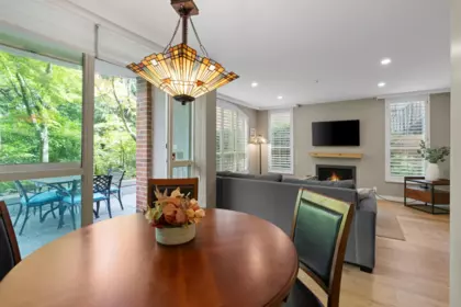 Family Room Photo of 109 1111 Haro Street, Vancouver, BC