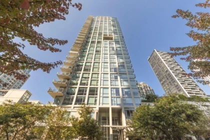 Exterior Rear Photo of 1004 1455 Howe Street, Vancouver, BC