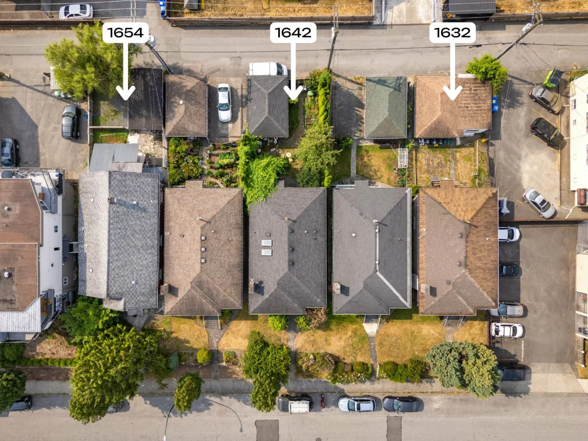 Exterior Rear Photo of 1654 E Pender Street, Vancouver, BC