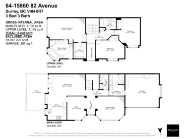 64 15860 82 Avenue, Surrey, BC, Surrey — Townhouse for sale