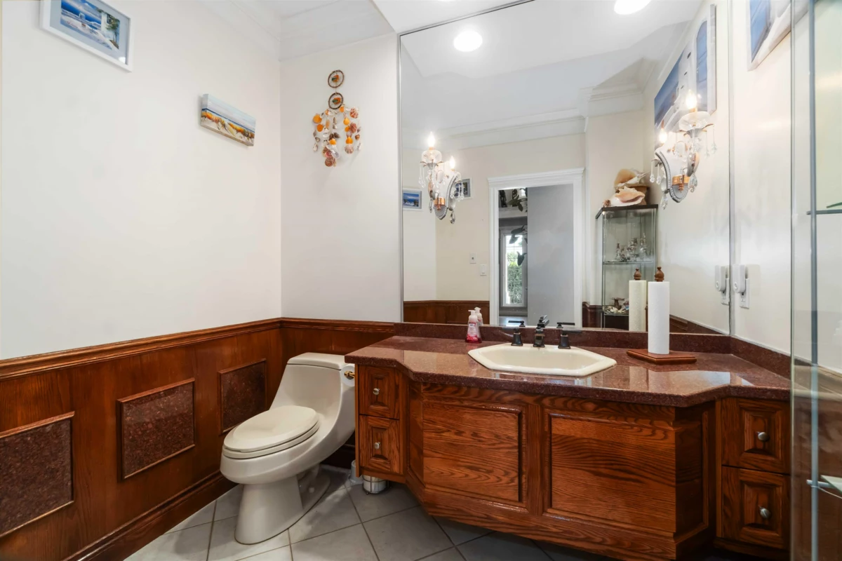 Powder Room Photo of 7483 Government Road, Burnaby, BC