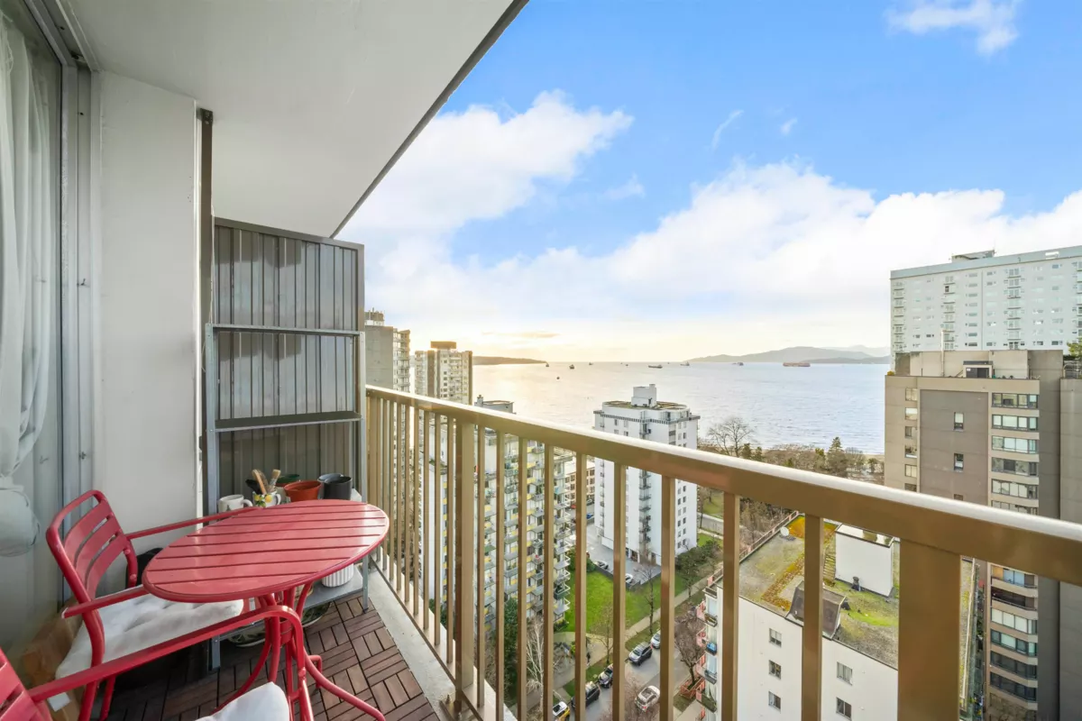 Exterior Rear Photo of 1803 1251 Cardero Street, Vancouver, BC