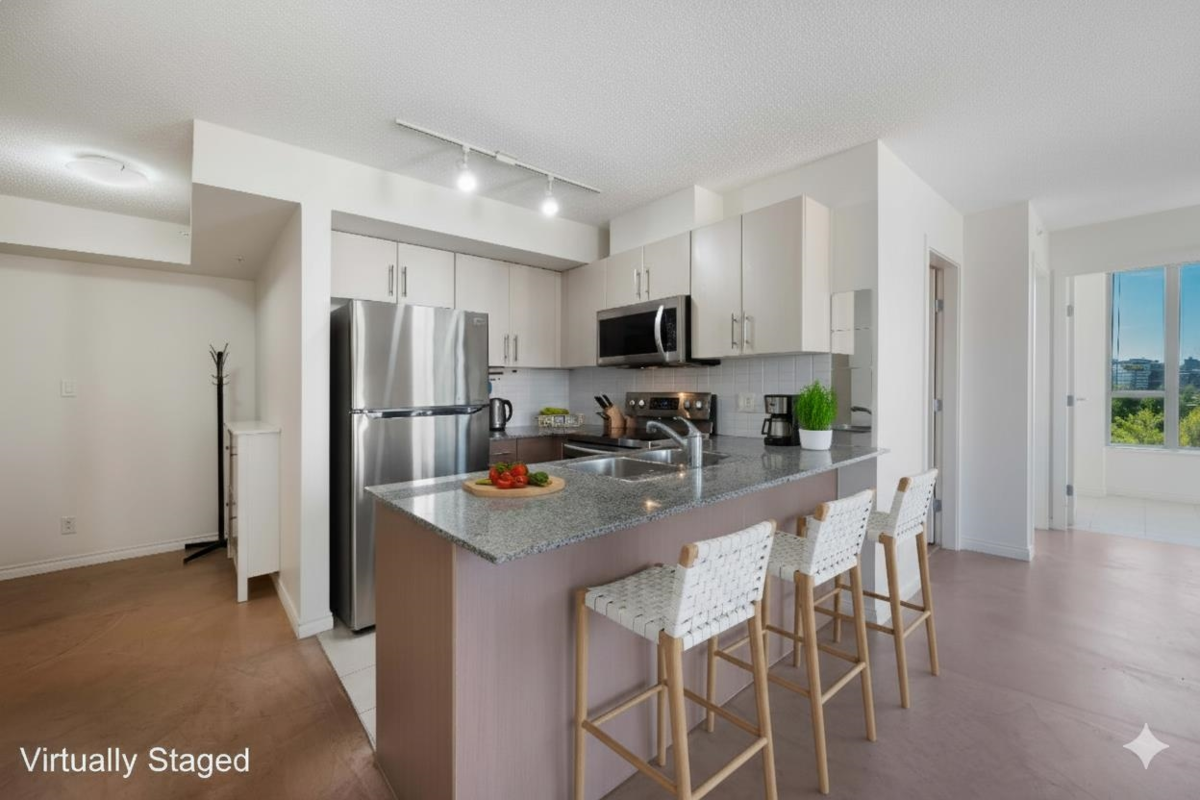 Exterior Rear Photo of 802 550 Taylor Street, Vancouver, BC