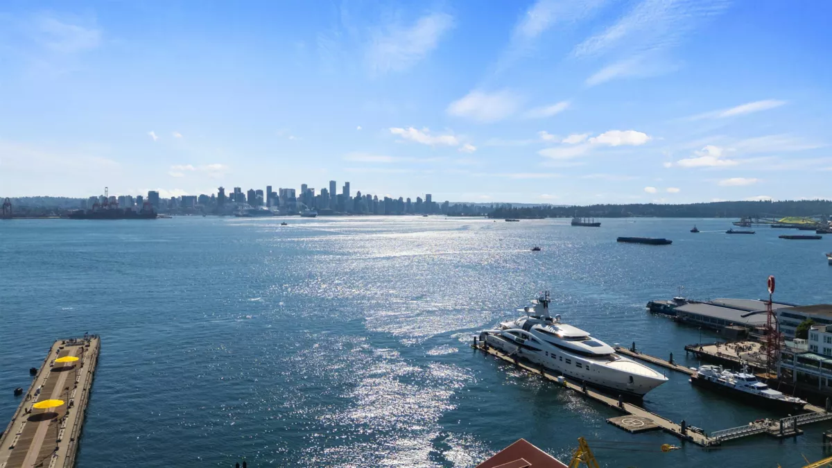Staircase Photo of 2001 188 E Esplanade, North Vancouver, BC