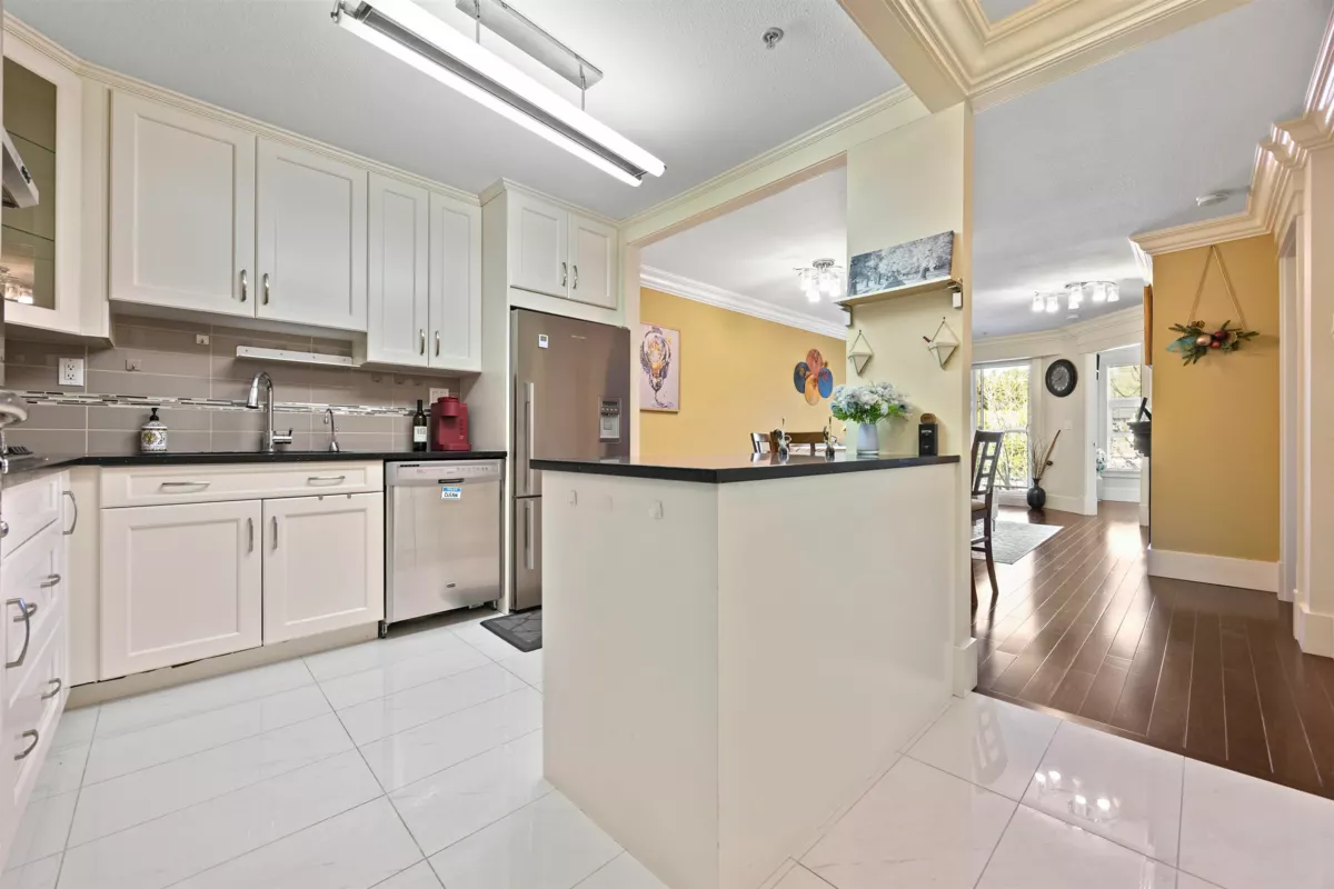 Exterior Front Photo of 312 5723 Collingwood Street, Vancouver, BC