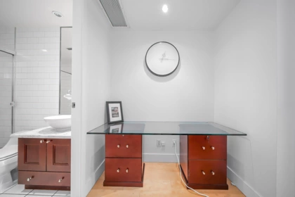 Powder Room Photo of 301 1863 Alberni Street, Vancouver, BC