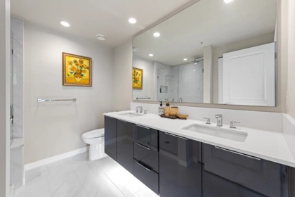 Powder Room Photo of 2301 3096 Windsor Gate, Coquitlam, BC