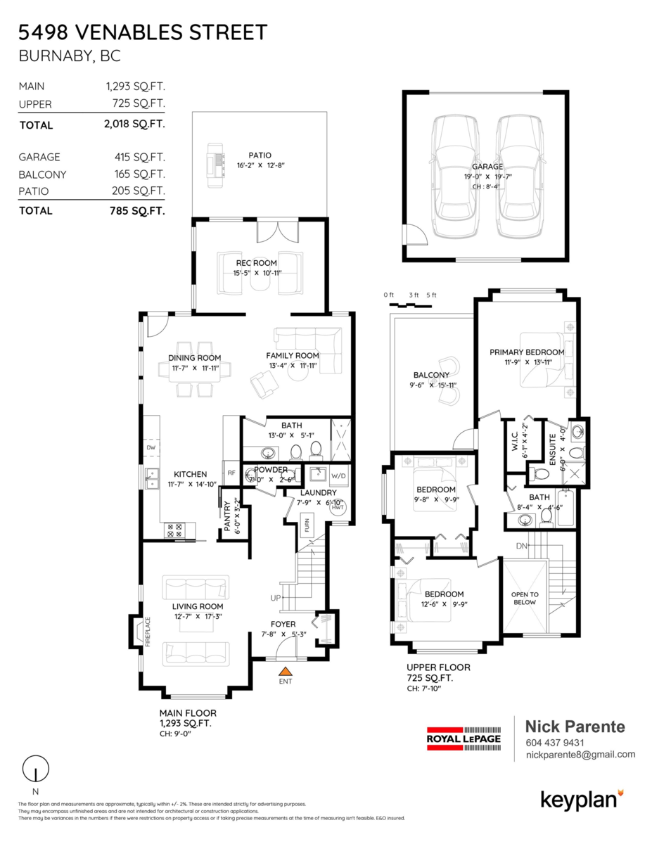 Street View Photo of 5498 Venables Street, Burnaby, BC