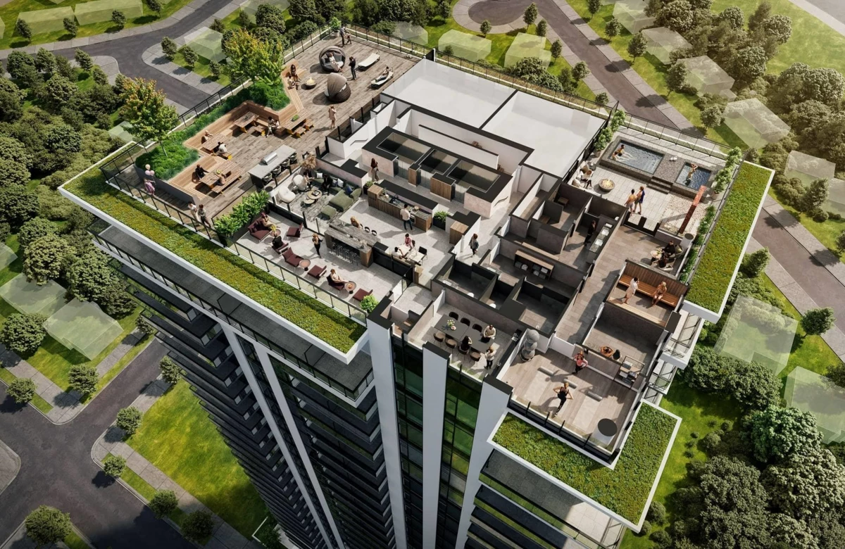 Staircase Photo of 902 626 Claremont Street, Coquitlam, BC