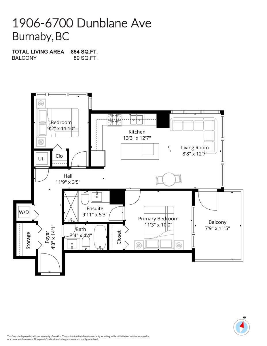Playground / Recreational Area Near 1906 6700 Dunblane Avenue, Burnaby, BC