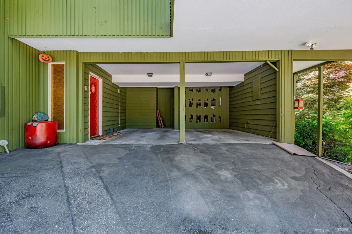 Aerial View of 3845 Bayridge Avenue, West Vancouver, BC