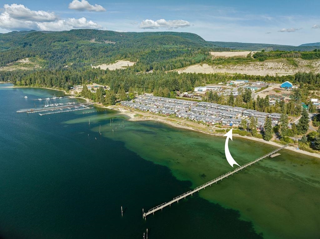 Aerial View of 5917 Beachgate Lane, Sechelt, BC