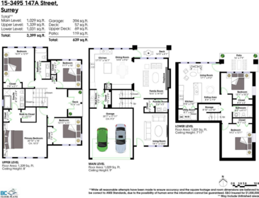 Dining Area Photo of 15 3495 147a Street, Surrey, BC