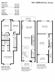 Outdoor Patio Photo of 140 13898 64 Avenue, Surrey, BC