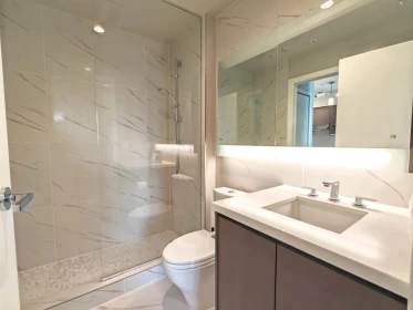 Guest Bathroom Photo of 305 9388 Odlin Road, Richmond, BC