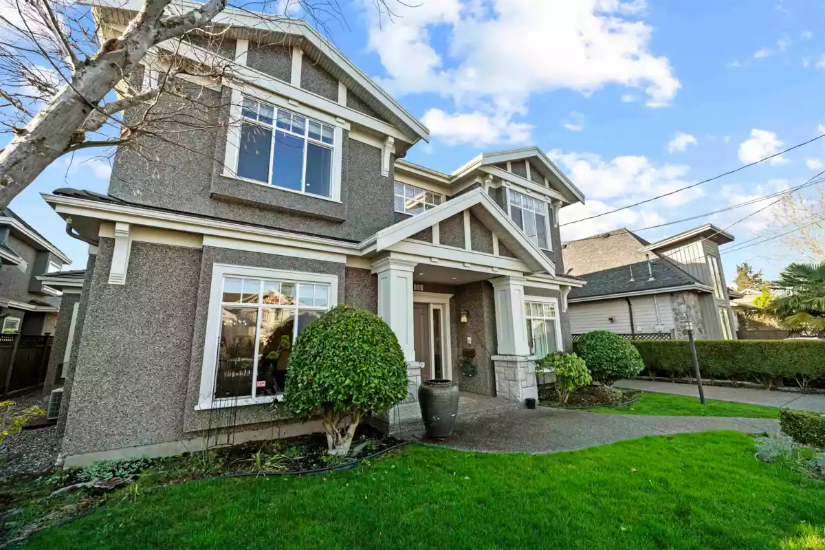 Exterior Rear Photo of 9131 Desmond Road, Richmond, BC
