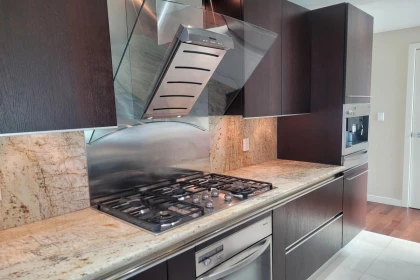 Kitchen Island Photo of 903 1169 W Cordova Street, Vancouver, BC