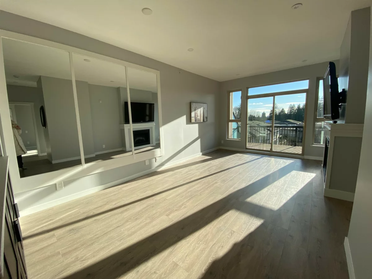 Exterior Rear Photo of 409 1153 Kensal Place, Coquitlam, BC