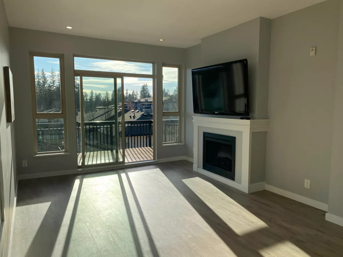 Kitchen Island Photo of 409 1153 Kensal Place, Coquitlam, BC