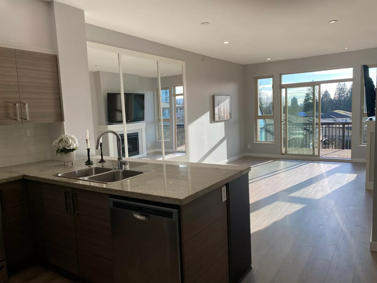 Kitchen Photo of 409 1153 Kensal Place, Coquitlam, BC