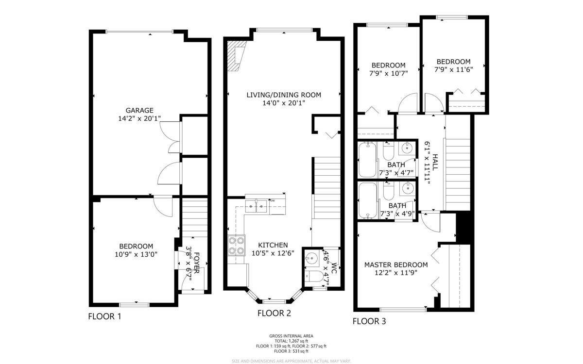 Entry Foyer Photo of 3 9751 Ferndale Road, Richmond, BC