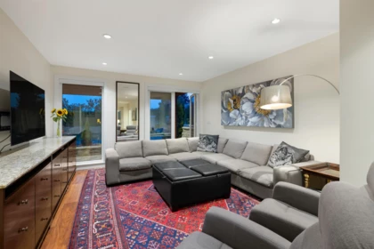 Aerial View of 2449 Kings Avenue, West Vancouver, BC