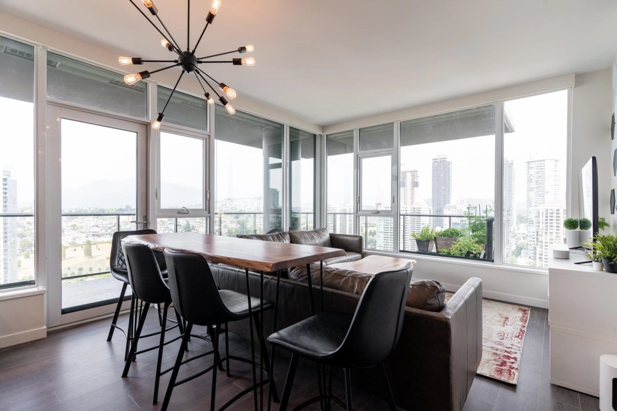 Living Room Photo of 2707 4168 Lougheed Highway, Burnaby, BC