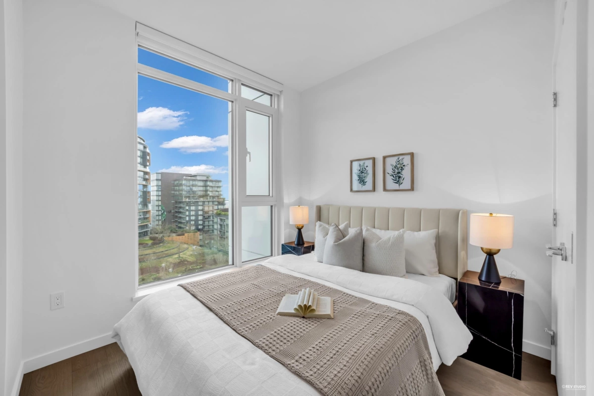 Bedroom 3 Photo of 805 8415 Granville Street, Vancouver, BC