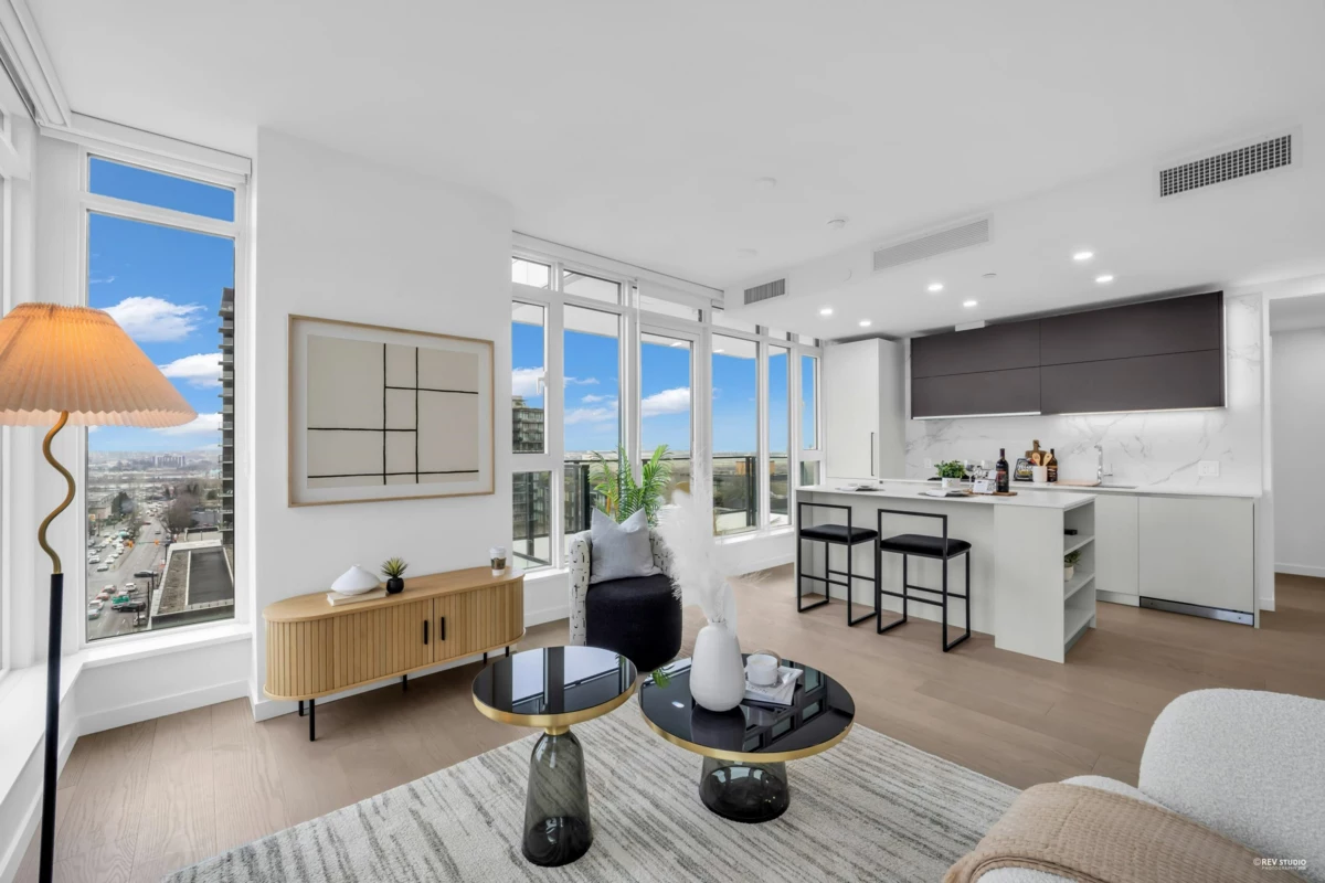 Exterior Rear Photo of 805 8415 Granville Street, Vancouver, BC