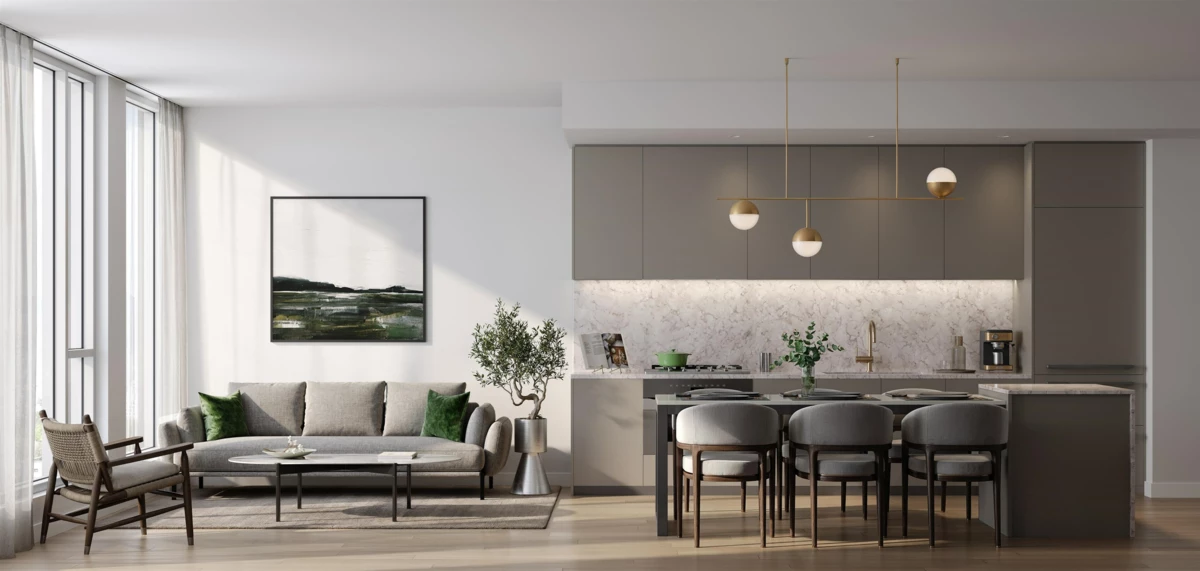 Dining Area Photo of 407 481 W 49th Avenue, Vancouver, BC