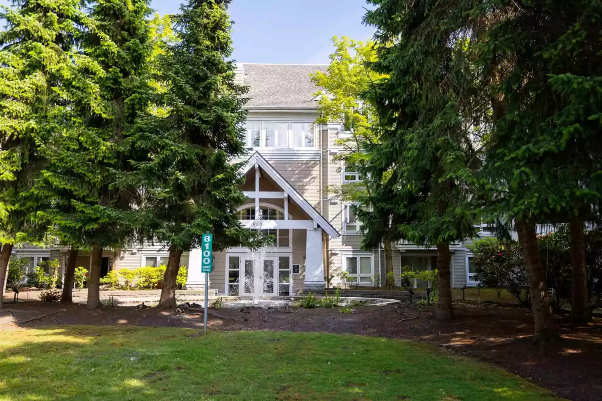 Exterior Rear Photo of 208 8100 Jones Road, Richmond, BC