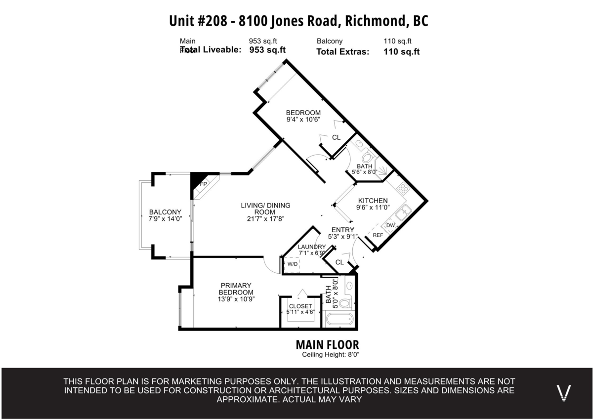 Staircase Photo of 208 8100 Jones Road, Richmond, BC