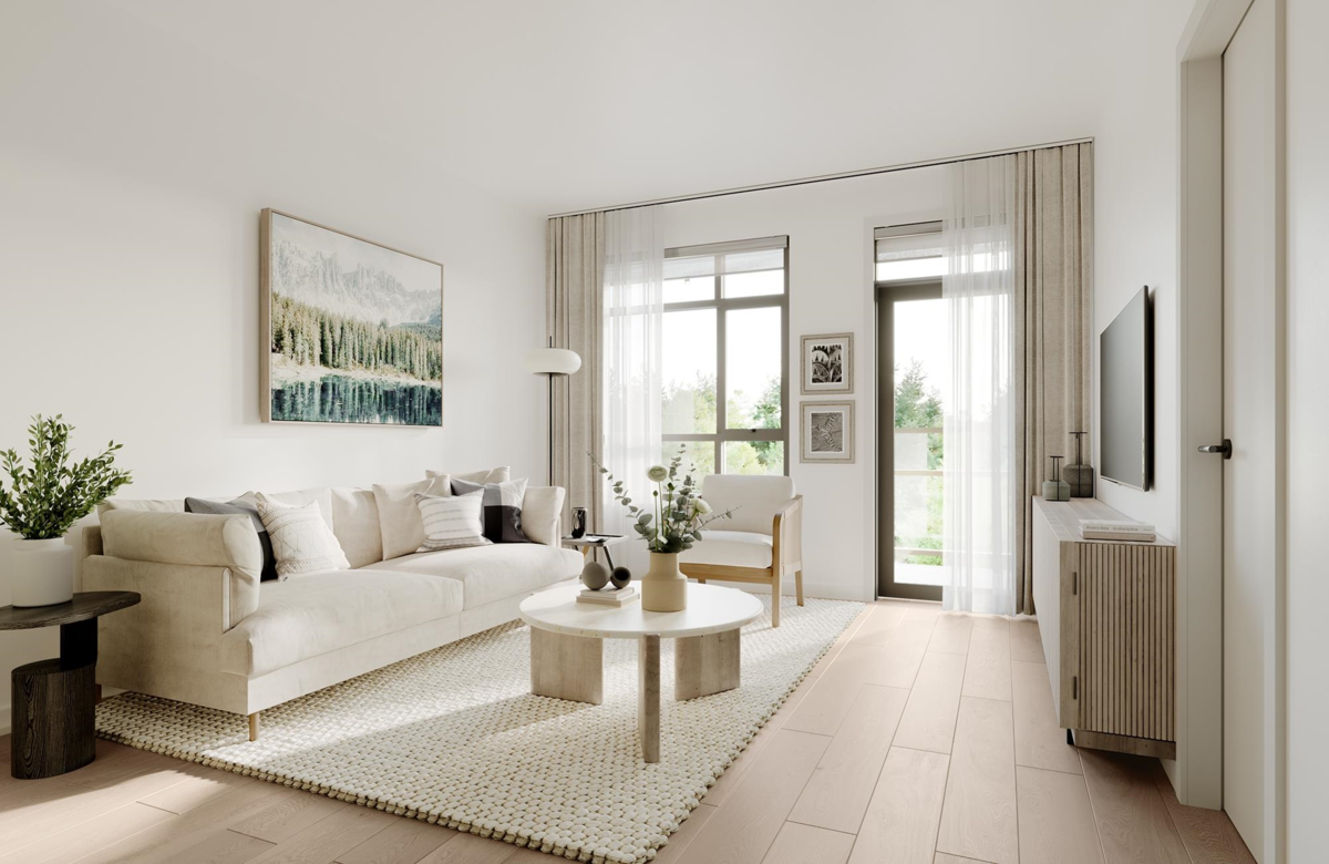 Living Room Photo of 218 968 Lytton Street, North Vancouver, BC