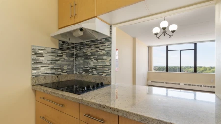 Kitchen Island Photo of 1208 6651 Minoru Boulevard, Richmond, BC