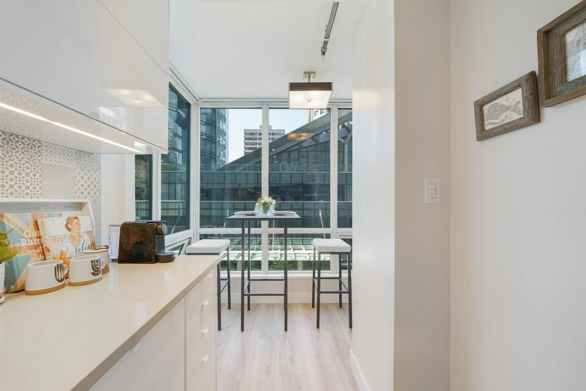Bedroom 2 Photo of 707 1166 Melville Street, Vancouver, BC