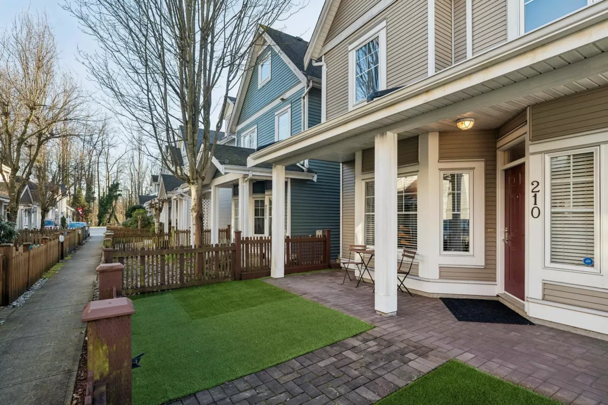 Exterior Rear Photo of 210 3000 Riverbend Drive, Coquitlam, BC