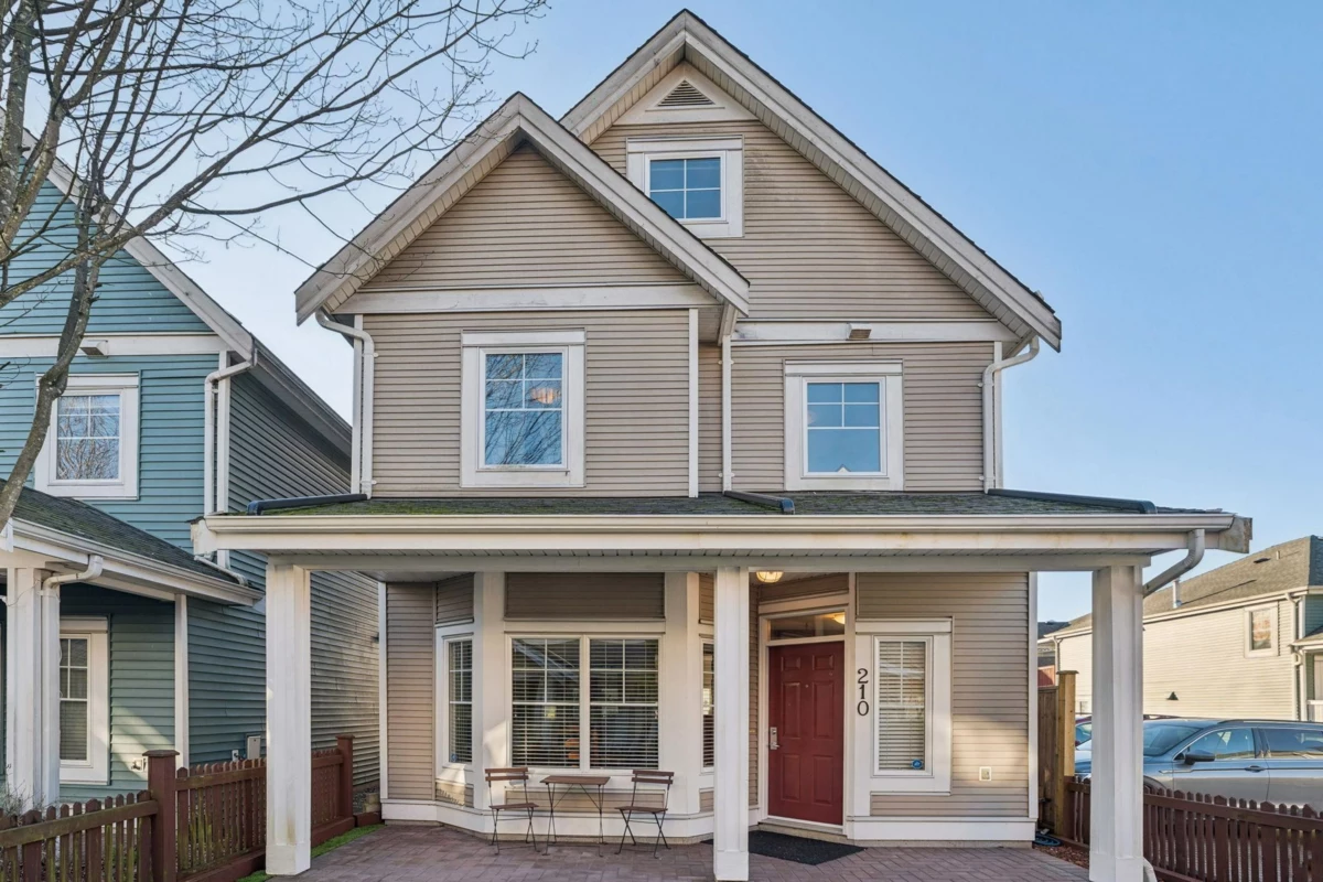 Living Room Photo of 210 3000 Riverbend Drive, Coquitlam, BC