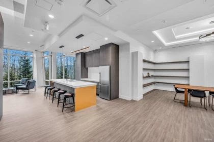 Basement Recreation Room Photo of 103 8940 University Crescent, Burnaby, BC