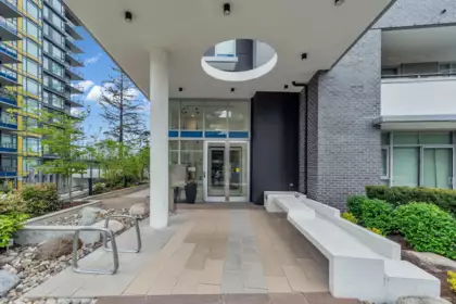 Outdoor Patio Photo of 103 8940 University Crescent, Burnaby, BC
