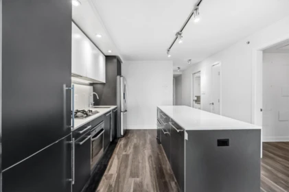 Kitchen Island Photo of 301 1762 Davie Street, Vancouver, BC