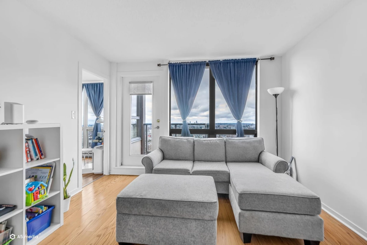 Living Room Photo of 2508 3663 Crowley Drive, Vancouver, BC